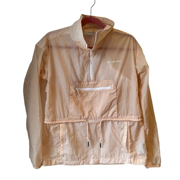 Columbia Berg Lake Anorak in light peach  colour XS - Picture 6 of 13